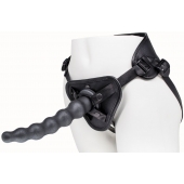 Пояс харнесс BEST UNI strap с 2 насадками - 18 и 22 см. - LOVETOY (А-Полимер) - купить с доставкой в Костроме