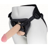 Пояс харнесс BEST UNI strap с 2 насадками - 18 и 22 см. - LOVETOY (А-Полимер) - купить с доставкой в Костроме