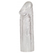 Удлиняющая насадка на пенис Mega Dick Sleeve Transparent - Orion - в Костроме купить с доставкой