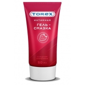 Смазка на водной основе TOREX  Сладкая клубника  - 50 мл. - Torex - купить с доставкой в Костроме