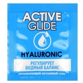 Лубрикант на водной основе Active Glide с гиалуроновой кислотой - 3 гр. - Биоритм - купить с доставкой в Костроме