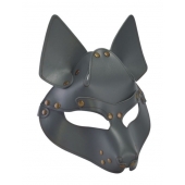 Серая маска Wolf с клепками - Sitabella - купить с доставкой в Костроме