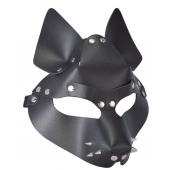 Черная маска Wolf с шипами - Sitabella - купить с доставкой в Костроме