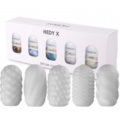 Набор из 5 мастурбаторов Hedy X5 Mixed - Svakom - в Костроме купить с доставкой