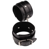Черные оковы Classic Ankle Cuffs - Chisa - купить с доставкой в Костроме