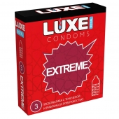 Текстурированные презервативы LUXE Royal Extreme - 3 шт. - Luxe - купить с доставкой в Костроме
