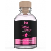 Массажный гель с согревающим эффектом Cotton Candy - 30 мл. - INTT - купить с доставкой в Костроме