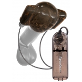 Дымчатый вибростимулятор головки пениса Dual Vibrating Head Teaser - Pipedream - в Костроме купить с доставкой