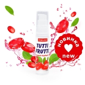 Гель-смазка Tutti-frutti со вкусом барбариса - 30 гр. - Биоритм - купить с доставкой в Костроме