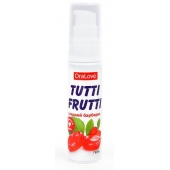 Гель-смазка Tutti-frutti со вкусом барбариса - 30 гр. - Биоритм - купить с доставкой в Костроме