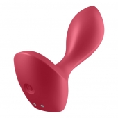 Красный вибромассажёр простаты Satisfyer Backdoor Lover - 14 см. - Satisfyer - в Костроме купить с доставкой