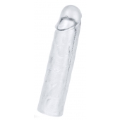 Прозрачная насадка-удлинитель Flawless Clear Penis Sleeve Add 1 - 15,5 см. - Lovetoy - в Костроме купить с доставкой