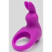 Фиолетовое эрекционное виброкольцо Happy Rabbit Cock Ring Kit - Happy Rabbit - в Костроме купить с доставкой