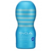 Мастурбатор с охлаждающей смазкой TENGA Original Vacuum Cup Cool - Tenga - в Костроме купить с доставкой