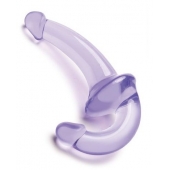 Фиолетовый безремневой страпон Strapless Strap-On - Lux Fetish - купить с доставкой в Костроме
