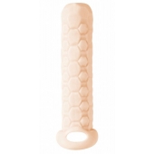 Телесный фаллоудлинитель Homme Long - 13,5 см. - Lola Games - в Костроме купить с доставкой