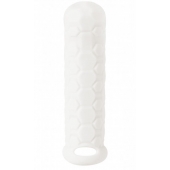 Белый фаллоудлинитель Homme Long - 15,5 см. - Lola Games - в Костроме купить с доставкой