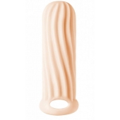 Телесный фаллоудлинитель Homme Wide - 13 см. - Lola Games - в Костроме купить с доставкой