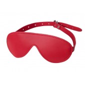 Красная маска Anonymo из искусственной кожи - ToyFa - купить с доставкой в Костроме