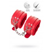 Красные оковы Anonymo из искусственной кожи - ToyFa - купить с доставкой в Костроме