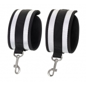 Серебристо-черные оковы Anonymo - ToyFa - купить с доставкой в Костроме