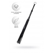 Черный флоггер Anonymo - 64 см. - ToyFa - купить с доставкой в Костроме