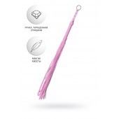 Розовый флоггер Anonymo - 64 см. - ToyFa - купить с доставкой в Костроме