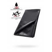 Черная простыня для секса из ПВХ - 220 х 200 см. - ToyFa - купить с доставкой в Костроме