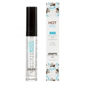 Блеск для губ Hot Kiss Coconut с ароматом кокоса - 7 мл. - Exsens - купить с доставкой в Костроме