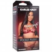Мастурбатор-вагина Karlee Grey ULTRASKYN Pocket Pussy - Doc Johnson - в Костроме купить с доставкой