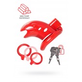 Красный мужской пояс верности из пластика - ToyFa - купить с доставкой в Костроме