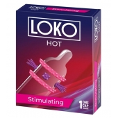 Стимулирующая насадка на пенис LOKO HOT с возбуждающим эффектом - Sitabella - в Костроме купить с доставкой