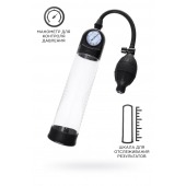 Прозрачная механическая помпа Roald с манометром - Sexus - в Костроме купить с доставкой