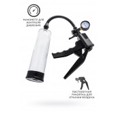 Прозрачная механическая помпа для пениса Viggo - Sexus - в Костроме купить с доставкой