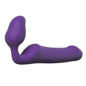 Фиолетовый безремневой страпон Queens L - Adrien Lastic - купить с доставкой в Костроме