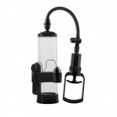 Прозрачная вакуумная помпа с вибрацией Vibrating Penis Pump - Dream Toys - в Костроме купить с доставкой