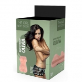 Телесный мастурбатор-вагина Olivia - Dream Toys - в Костроме купить с доставкой