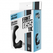 Черный вибромассажер простаты FantASStic Vibrating Prostate Massager - 11,3 см. - Dream Toys - в Костроме купить с доставкой