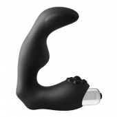 Черный вибромассажер простаты FantASStic Vibrating Prostate Massager - 11,3 см. - Dream Toys - в Костроме купить с доставкой