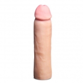 Телесная фаллическая насадка на пенис Magnum Xtender - 23 см. - Blush Novelties - в Костроме купить с доставкой