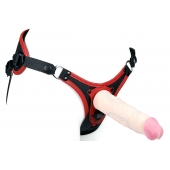 Пояс унисекс UNISEX Style с 2 насадками - LOVETOY (А-Полимер) - купить с доставкой в Костроме