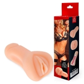 Телесный реалистичный мастурбатор в виде вагины - Bior toys - в Костроме купить с доставкой