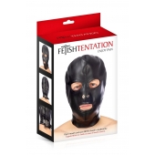 Маска-шлем с прорезями для глаз и рта - Fetish Tentation - купить с доставкой в Костроме