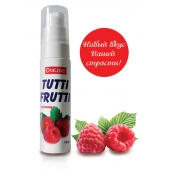 Гель-смазка Tutti-frutti с малиновым вкусом - 30 гр. - Биоритм - купить с доставкой в Костроме