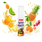 Гель-смазка Tutti-frutti со вкусом тропических фруктов - 30 гр. - Биоритм - купить с доставкой в Костроме