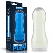 Светящийся в темноте мастурбатор Lumino Play Masturbator Ribbed - Lovetoy - в Костроме купить с доставкой