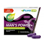 Возбуждающее средство для мужчин Mans Power plus - 10 капсул (0,35 гр.) +1 в подарок - SuperCaps - купить с доставкой в Костроме