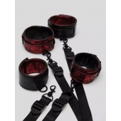 Изысканный набор фиксаций на кровати Reversible Under Mattress Restraint Set - Fifty Shades of Grey - купить с доставкой в Костроме