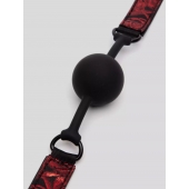 Кляп-шар на двусторонних ремешках Reversible Silicone Ball Gag - Fifty Shades of Grey - купить с доставкой в Костроме
