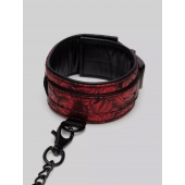Красно-черные оковы Reversible Faux Leather Ankle Cuffs - Fifty Shades of Grey - купить с доставкой в Костроме